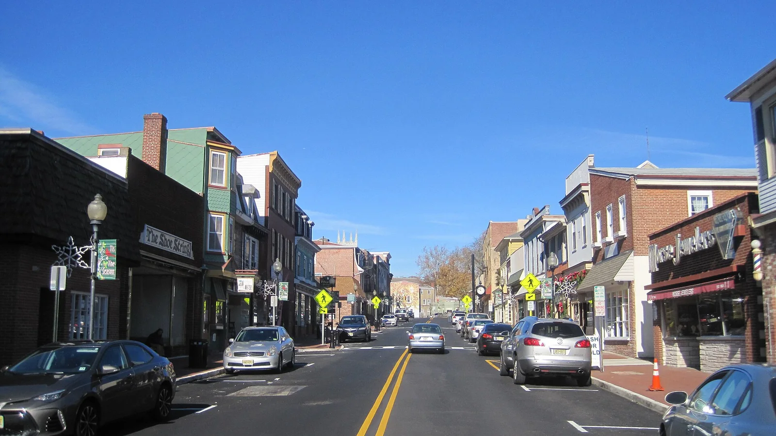 property management in Burlington County NJ — Downtown Mount Holly, High Street (Burlington County seat historic district)