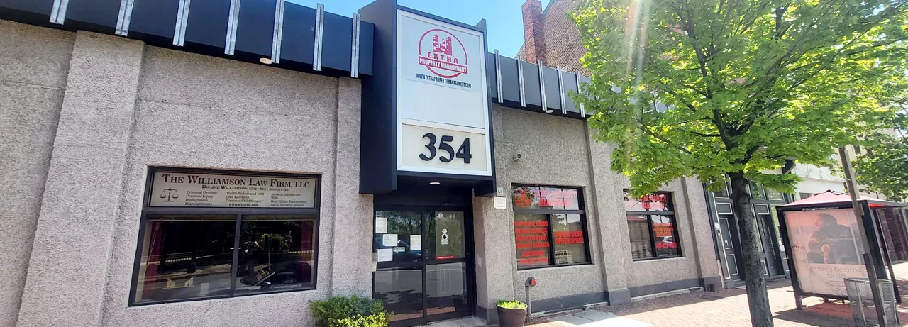 Extra Property Management office at 354 S Broad St, Trenton NJ